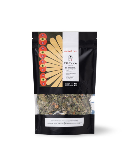 Органічний трав'яний чай ручного збору «Дикий ліс»