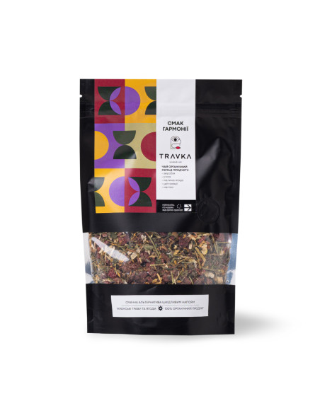 Органічний трав'яний чай ручного збору «Смак гармонії»