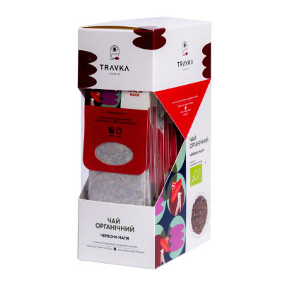 Органічний трав'яний чай ручного збору «Червона магія»