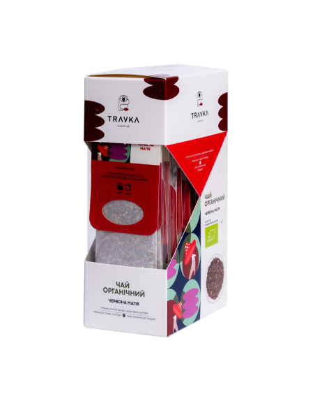 Органічний трав'яний чай ручного збору «Червона магія»