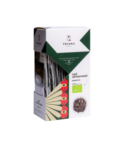 Органічний трав'яний чай ручного збору «Дикий ліс»