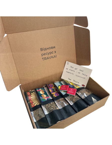 Gift set of 5 teas
