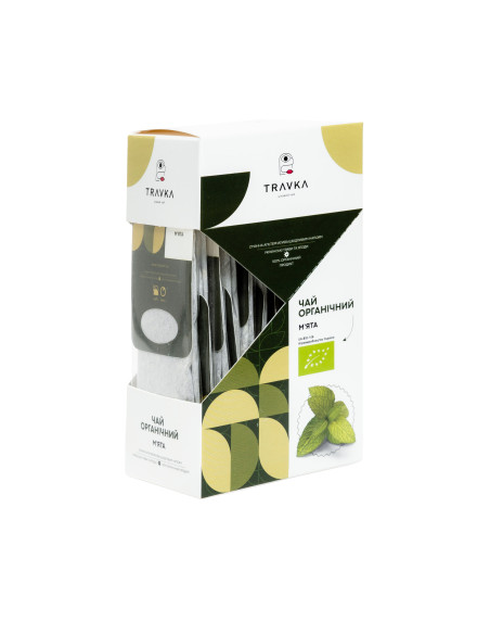 Органічний трав'яний чай «М'ята»