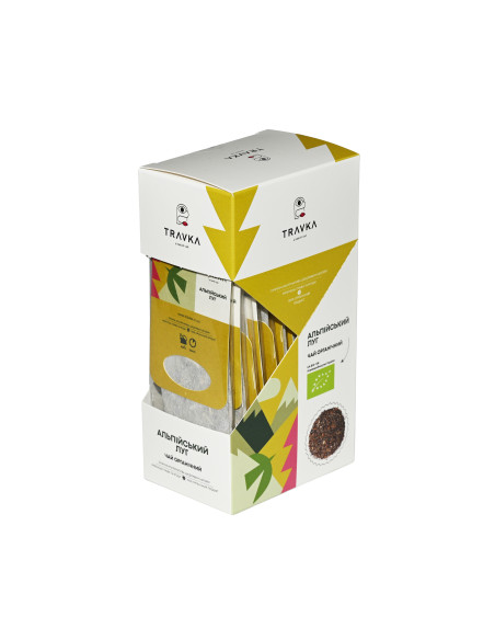 Органічний трав'яний чай ручного збору «Альпійський луг»