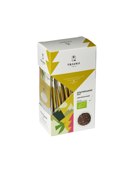Органічний трав'яний чай ручного збору «Альпійський луг»