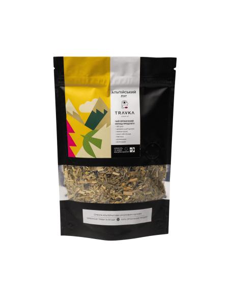 Органічний трав'яний чай ручного збору "Альпійський луг"