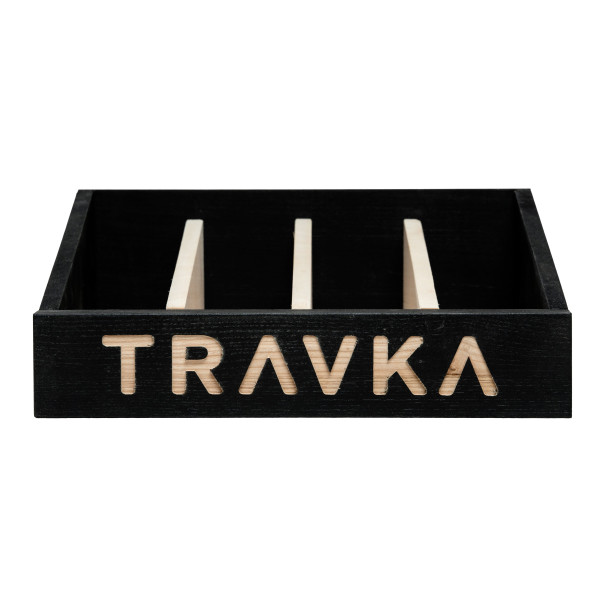 TRAVKA wooden organizer for tea...